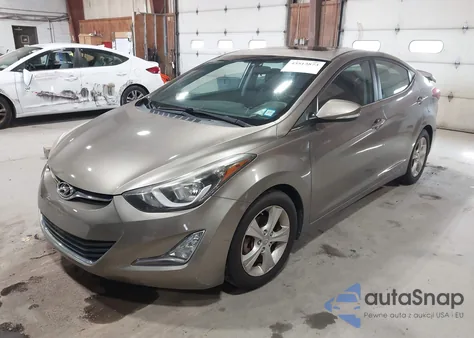 2016 Hyundai Elantra Value Edition z USA, uszkodzony, nr VIN 5NPDH4AE4GH772199